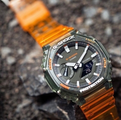 G-Shock GA-2100HC-4ADR Chủ Đề Bờ Biển Ẩn Mình | Lõi Carbon | GA-2100HC-4