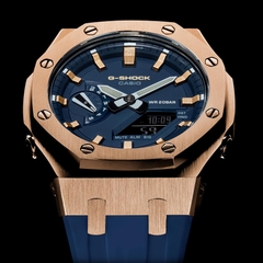 G-SHOCK GA-2110ET-2A AP CUSTOM ROSE GOLD x NAVY ROYAL OAK