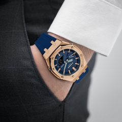 G-SHOCK GA-2110ET-2A AP CUSTOM ROSE GOLD x NAVY ROYAL OAK