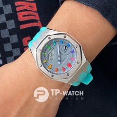 G-SHOCK GA-2110ET-8A AP CUSTOM "TIFFANY" x RAINBOW ROYAL OAK (SPECIAL)