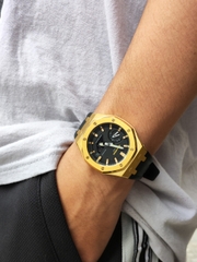G-SHOCK GA-2110SU-9A AP CUSTOM GOLD BLACK ROYAL OAK (SPECIAL)