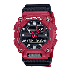 G-SHOCK GA-900-4A HEAVY-DUTY RED | GA-900-4ADR