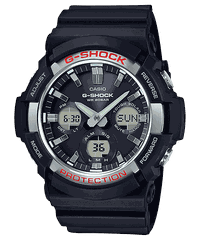 G-SHOCK GAS-100-1A Tough Solar (Năng lượng mặt trời, kim dạ quang) | GAS-100-1ADR