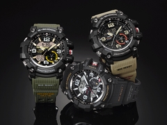G-SHOCK GG-1000-1A3 MUDMASTER | La bàn, cảm biến nhiệt độ, chống bùn, kim dạ quang | GG-1000-1A3DR