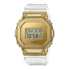 G-SHOCK GM-5600SG-9DR GOLD BEZEL Dây Nhựa | GM-5600SG-9D