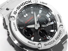 G-SHOCK GST-S110D-1A G-STEEL NĂNG LƯỢNG MẶT TRỜI | GST-S110D-1ADR