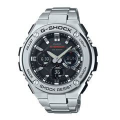 G-SHOCK GST-S110D-1A G-STEEL NĂNG LƯỢNG MẶT TRỜI | GST-S110D-1ADR