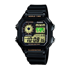 Casio AE-1200WH-1BVDF Pin 10 Năm | AE-1200WH-1B
