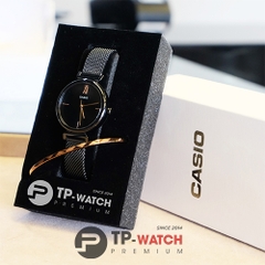 Casio LTP-2023VMB-1CDR Tặng Vòng Tay Cuff | LTP-2023VMB-1C Dây Thép Lưới