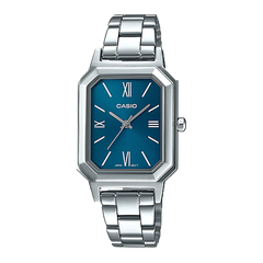 CASIO STANDARD LTP-E168D-2BDF DÂY THÉP |  LTP-E168D-2B