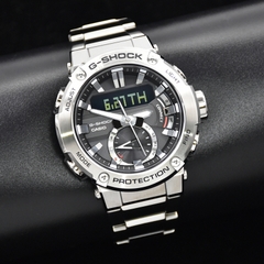 G-SHOCK GST-B200D-1ADR G-STEEL BLUETOOTH | NĂNG LƯỢNG MẶT TRỜI | GST-B200D-1A