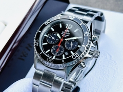 Đồng Hồ Nam Dây Thép Orient Mako Solar RA-TX0202B10B - Size 42.8mm