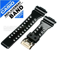 DÂY G-SHOCK RỜI CHÍNH HÃNG KÈM KHÓA GA-100 | GA-110 | GA-120 | GA-140 | GA-300 | GA-700 | G-8900 | GLS-100 | GAC-100 | GD-100 | GD-110 | GD-120 VÀ NHIỀU DÒNG KHÁC (MÀU ĐEN BÓNG KHÓA VÀNG)