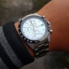 Đồng Hồ Nam Dây Thép SEIKO Quartz SBTR029 | Kính Hardlex