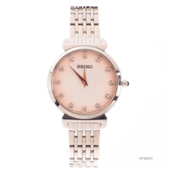 Đồng Hồ Nữ Dây Thép SEIKO Quartz SFQ803 | Kính Hardlex