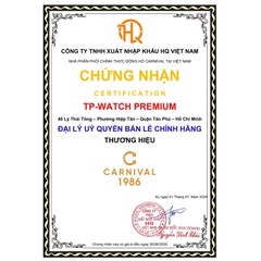 Đồng hồ nữ dây thép Carnival 8250L-CV-TK Quartz - Size 30mm - Kính Sapphire - Chống nước 30m