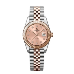 Đồng hồ nữ dây thép Carnival 8250L-CH-NN Quartz - Size 30mm - Kính Sapphire - Chống nước 30m