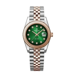 Đồng hồ nữ dây thép Carnival 8250L-CH-XL Quartz - Size 30mm - Kính Sapphire - Chống nước 30m