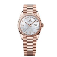 Đồng hồ nam Dây Thép Carnival 8239G-VH-TK Automatic - Kính Sapphire - Size 38mm - Chống nước 50m