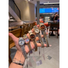 Đồng hồ nữ dây thép Carnival 8250L-CH-T Quartz - Size 30mm - Kính Sapphire - Chống nước 30m