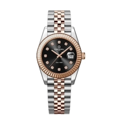 Đồng hồ nữ dây thép Carnival 8250L-CH-D Quartz - Size 30mm - Kính Sapphire - Chống nước 30m