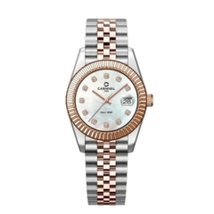 Đồng hồ nữ dây thép Carnival 8250L-CH-TK Quartz - Size 30mm - Kính Sapphire - Chống nước 30m