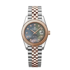 Đồng hồ nữ dây thép Carnival 8250L-CH-DK Quartz - Size 30mm - Kính Sapphire - Chống nước 30m