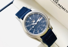 Đồng Hồ Nam Dây Vải SEIKO Automatic SNK807K2 | Kính Hardlex