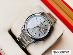 Đồng Hồ Nam Dây Thép SEIKO Automatic SNKK67K1 | Kính Hardlex