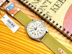 Đồng Hồ Nam Dây Vải SEIKO Automatic SNZG07J1 | Kính Hardlex