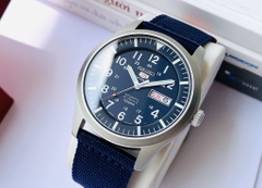 Đồng Hồ Nam Dây Vải SEIKO Automatic SNZG11J1 | Kính Hardlex