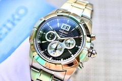 Đồng Hồ Nam Dây Thép SEIKO QUARTZ SPC109P1 | Kính Hardlex