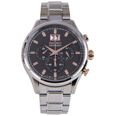 Đồng Hồ Nam Dây Thép SEIKO QUARTZ SPC151P1 | Kính Hardlex