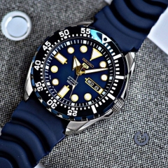 Đồng Hồ Nam Cao Su SEIKO Automatic SRP605J2 | Kính Hardlex