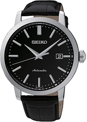 Đồng Hồ Nam Dây Da SEIKO QUARTZ SRPA27K1 | Kính Hardlex