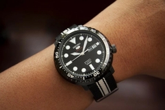 Đồng Hồ Nam Dây Vải SEIKO Automatic SRPC67K1 | Kính Hardlex