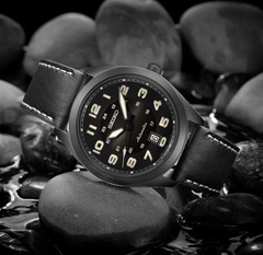 Đồng Hồ Nam Dây Da SEIKO Solar SRPC89K1 | Năng Lượng Ánh Sáng | Kính Hardlex