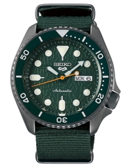 Đồng Hồ Nam Dây Vải SEIKO Automatic SRPD77K1 | Kính Hardlex