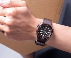 Đồng Hồ Nam Dây Vải SEIKO Automatic SRPD85K1 | Kính Hardlex