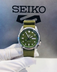 Đồng Hồ Nam Dây Vải SEIKO Automatic  SRPE65K1 | Kính Hardlex