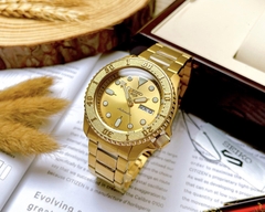 Đồng Hồ Nam Dây Thép SEIKO AUTOMATIC SRPE74K1 | Kính Hardlex