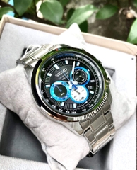 Đồng Hồ Nam Dây Thép SEIKO Quartz SSB243P1 | Kính Hardlex