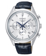 Đồng Hồ Nam Dây Da SEIKO Quartz SSB291P1 | Kính Hardlex