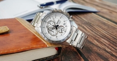 Đồng Hồ Nam Dây Thép SEIKO Quartz SSB317P1 | Kính Hardlex