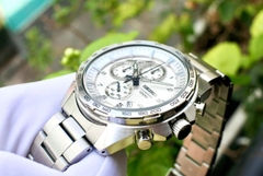 Đồng Hồ Nam Dây Thép SEIKO Quartz SSB317P1 | Kính Hardlex