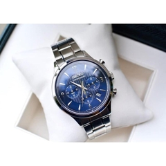 Đồng Hồ Nam Dây Thép SEIKO Quartz SSB339P1 | Kính Hardlex