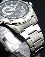 Đồng Hồ Nam Dây Thép SEIKO Quartz SUR129P1 | Kính Hardlex