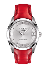 Đồng Hồ Nữ Dây Da Tissot Couturier Powermatic 80 Lady T035.207.16.031.01
