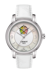 Đồng Hồ Nữ Dây Da Tissot Lady Heart Flower Powermatic 80 T050.207.17.117.05