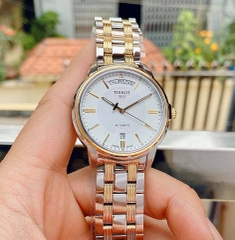 Đồng Hồ Nam Dây Thép Tissot Automatics lll Day Date T065.930.22.031.00